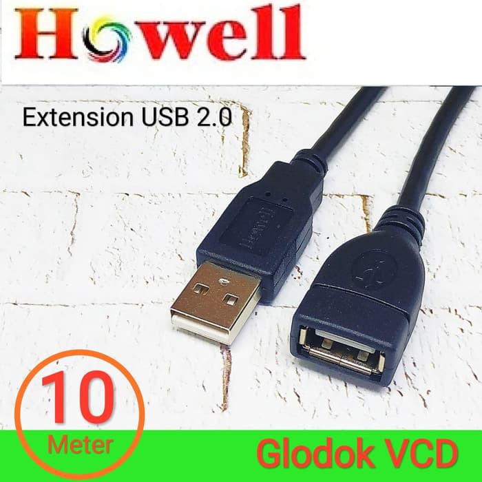 Howell Kabel USB Extension 10M