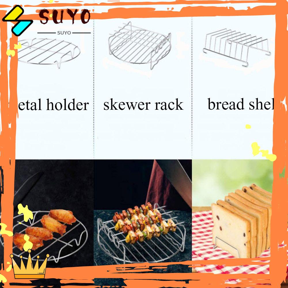 Suyo Aksesoris Air Fryer Anti Lengket Untuk Dapur