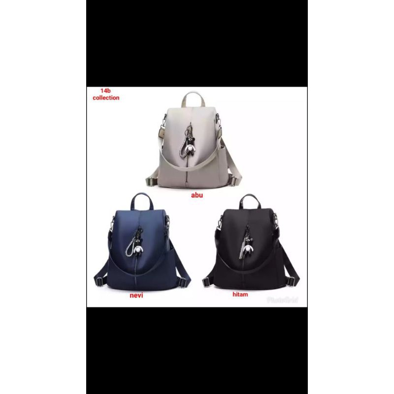 Tas Ransel Batam Impor Dollyn Cabella Tas  Ransel Wanita 14B Terlaris Bahan Semi kulit (COD)