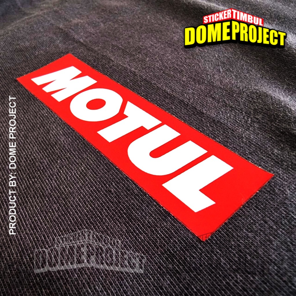 MOTUL STIKER BAJU IRON PATCH SATUAN SABLON SETRIKA