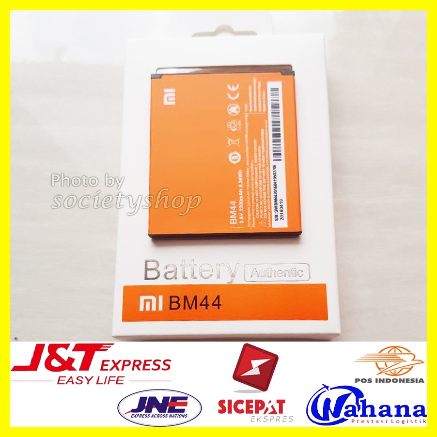 Baterai Xiaomi Redmi 2 2a 2s Prime Bm44 Original Battery Hp Xiomi Batre Batere batu baterai