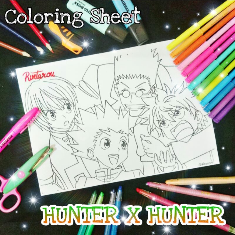 

Coloring Sheet Anime Hunter X Hunter