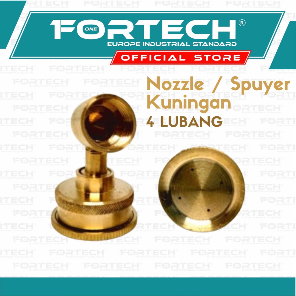 Nozzle Sprayer SWAN Spuyer Kabut Spuyer Semprotan Hama / Spuyer Sprayer Swan Hama Lubang 4 KUNINGAN