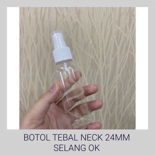 Image of thu nhỏ botol spray 100ml plastik sprai semprot 100 ml #1