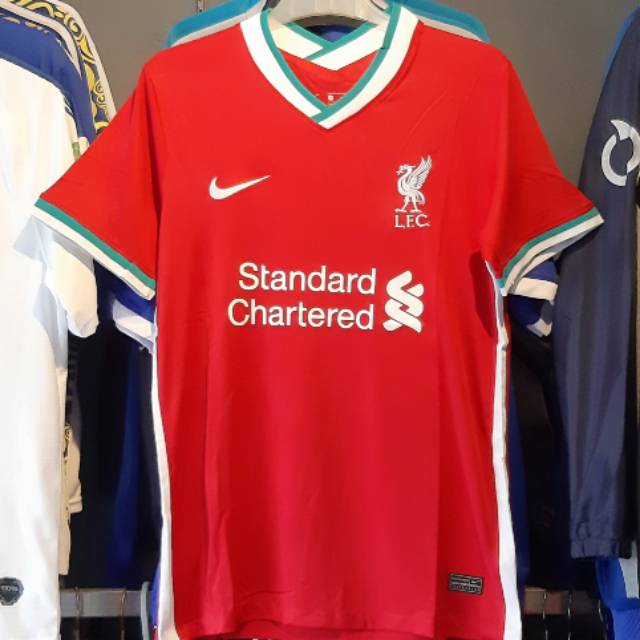 Jersey Kaos Baju  Bola  Grade  Ori  Liverpool Shopee Indonesia