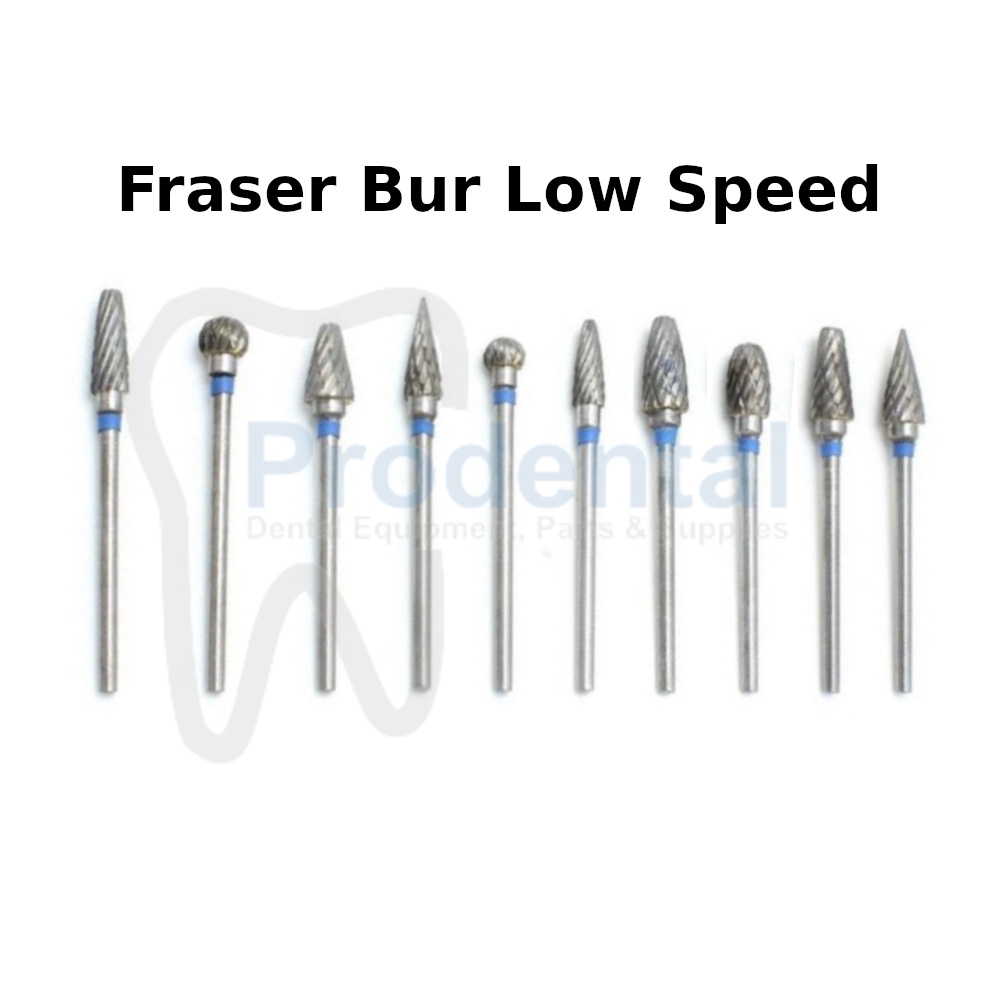 Dental bur fraser low speed carbide bur tungsten bur porting tuning frazer akrilik gigi palsu