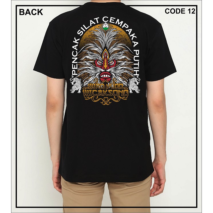 (BISA COD) KAOS REOG | KAOS CEMPAKA PUTIH | KAOS BUJANG GANONG CP | KAOS PSCP