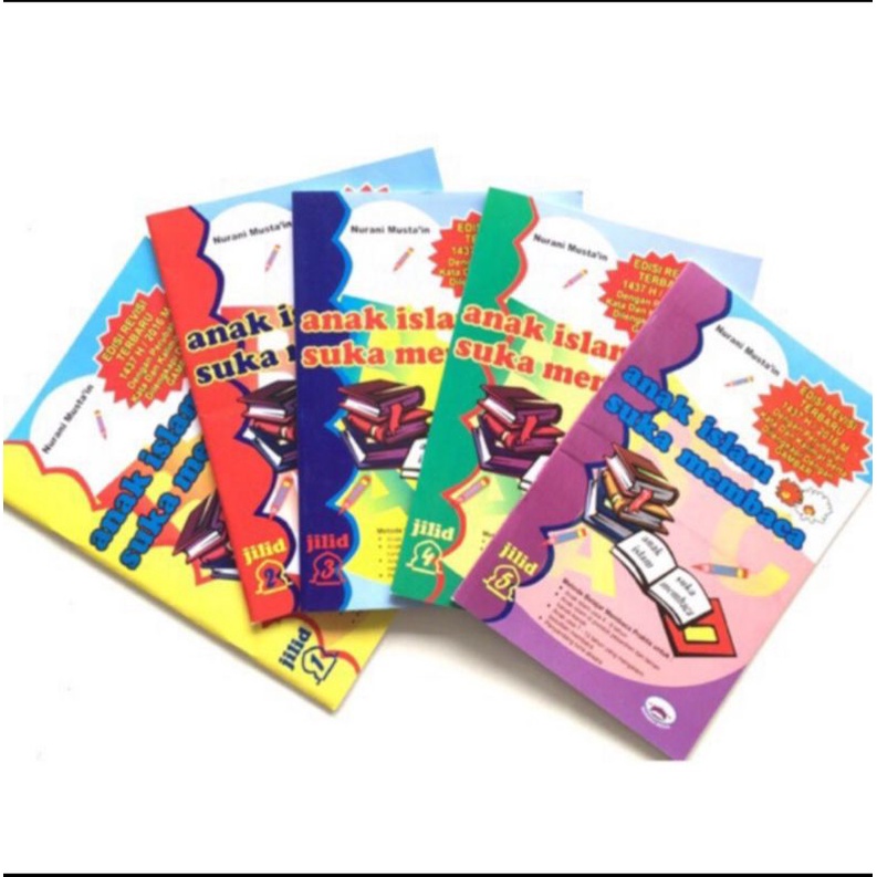 

BUKU TK &PAUD / Anak Islam Suka Membaca AISM 1 - 5