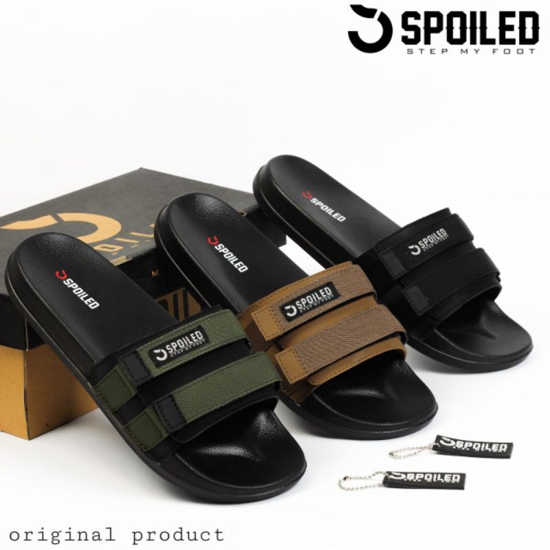 sandal pria spoiled  slider unisex terbaru