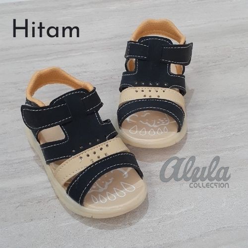 Alula Sandal anak laki laki trendy usia 1 s/d 2,5 tahun/sandal balita murah