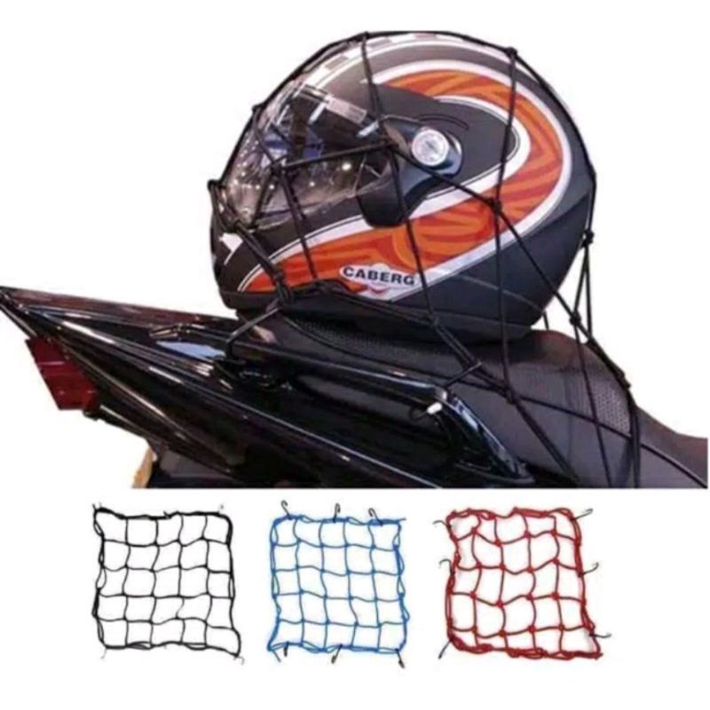 Jaring Helm Motor Jaring Barang Motor Jaring Bagasi Motor