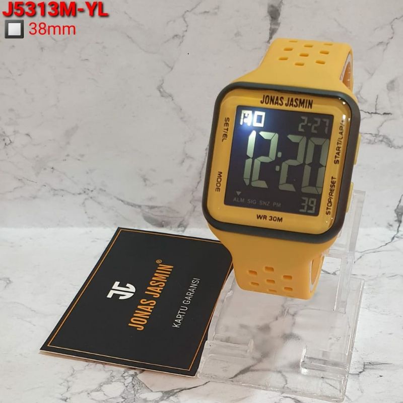 Jam Tangan Jonas Jasmin Digital J5313 Fashion Outdoor Super Laris Original Garansi