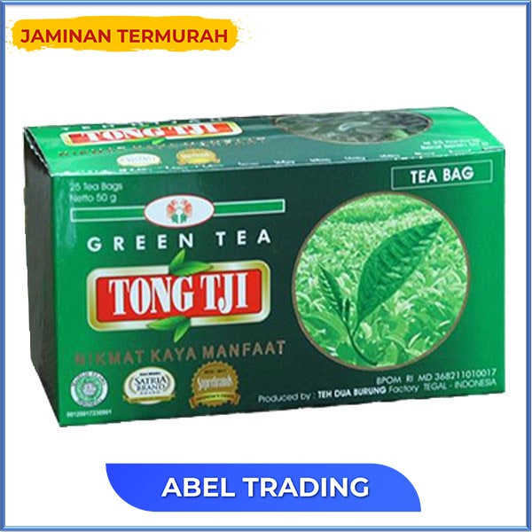 

Tong Tji Tea Green Celup 25 Pcs 50 Gr