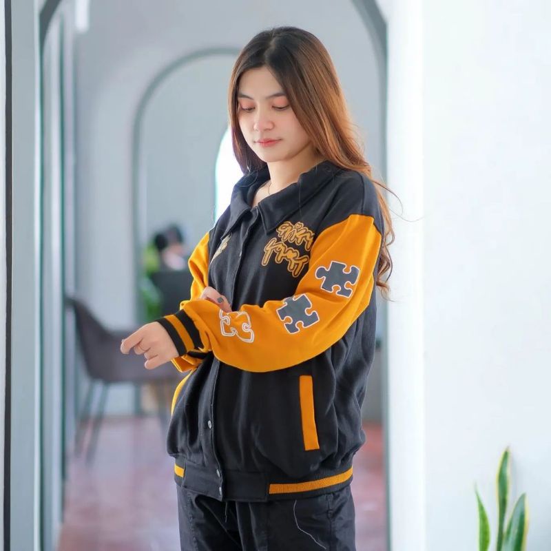 retro jaket baseball