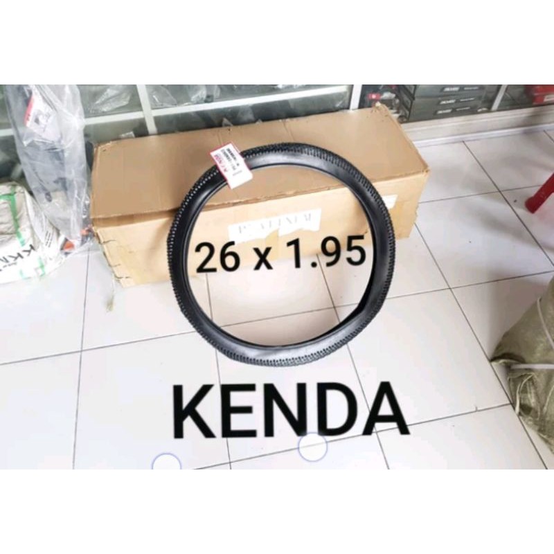 Ban luar tire kenda size ukuran ukuran size 26 x 1.95 nylon wire model small block untuk sepeda mtb federal