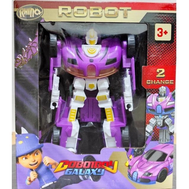 1504 Mainan Boboiboy Robot Warna Ungu / Boboiboy Galaxy Robot