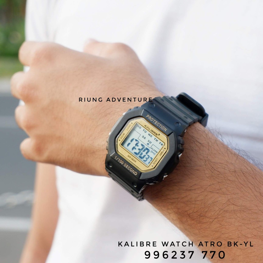 Jam Tangan Digital Pria Wanita Kalibre Watch Atro 996237 000 Terbaru