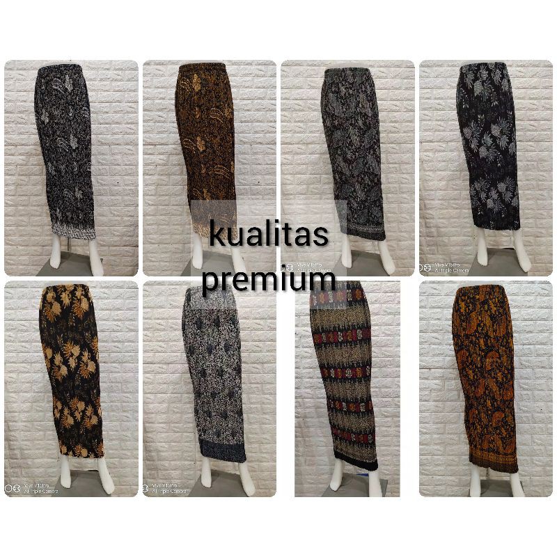 ROK PLISKET BATIK KUALITAS PREMIUM TERSEDIA BANYAK MOTIF