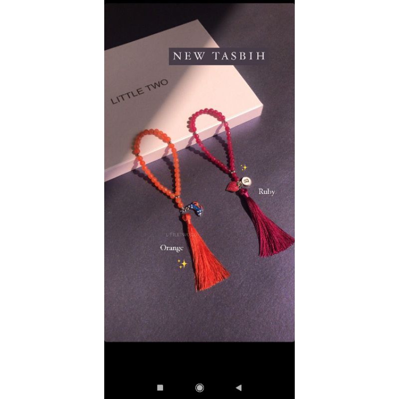 LITTLETWO  TASBIH Batu 33 BUTIR size 6mm