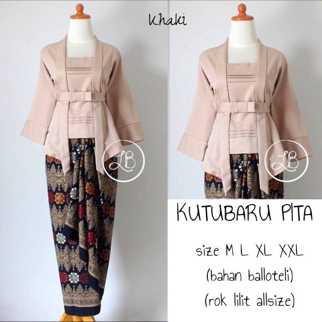 KEBAYA KUTUBARU PITA / KEBAYA WISUDA / KEBAYA WISUDA / TERBANYAK