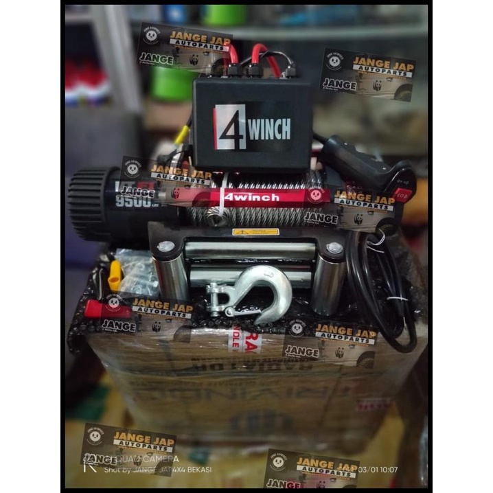 4 Winch 4Winch 9500 Lbs Setara 4.5 Ton V1 F1