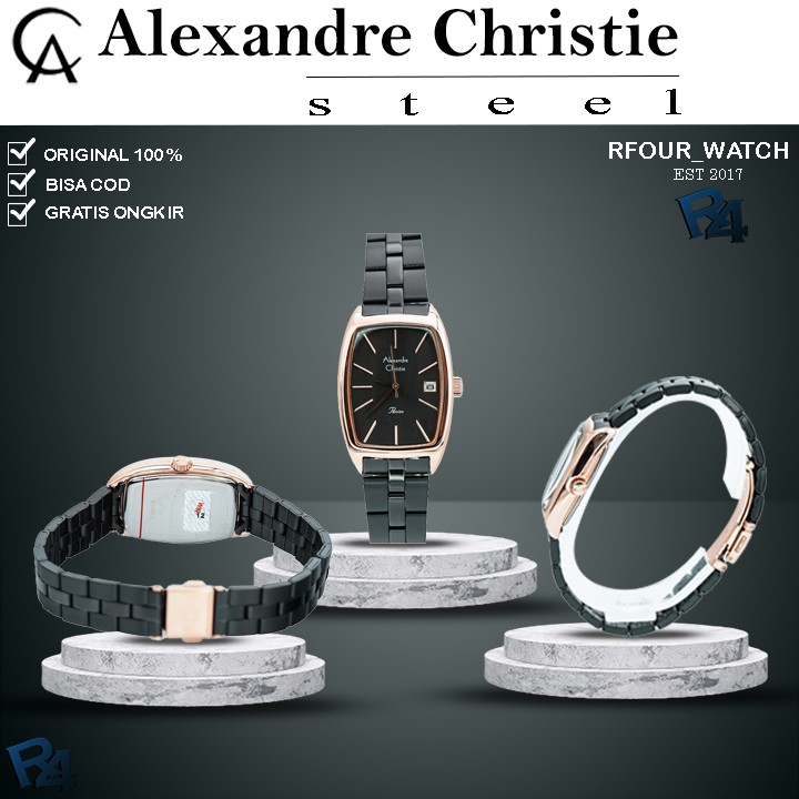 ALEXANDRE CHRISTIE WANITA ORIGINAL JAM TANGAN ALEXANDER CHRISTIE CEWEK 2961 TERBARU JAM ALEXANDER CR