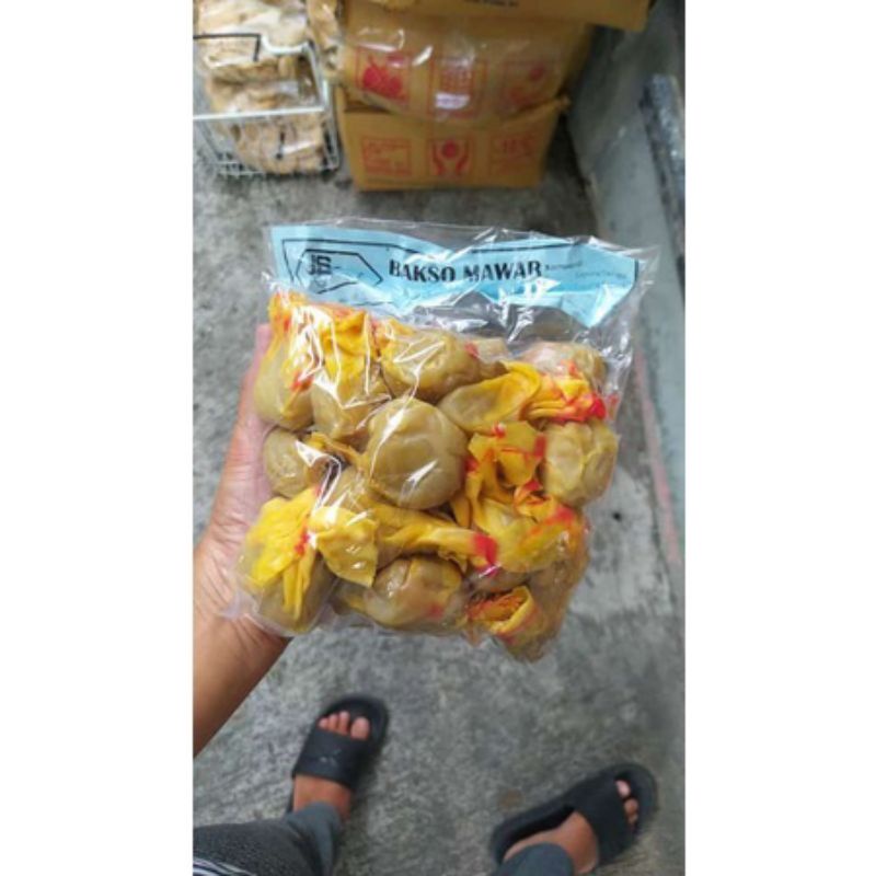 

Bakso mawar gorengan isi 22