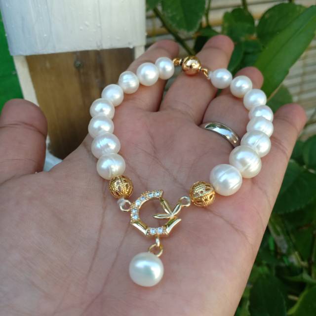 Gelang mutiara original lombok