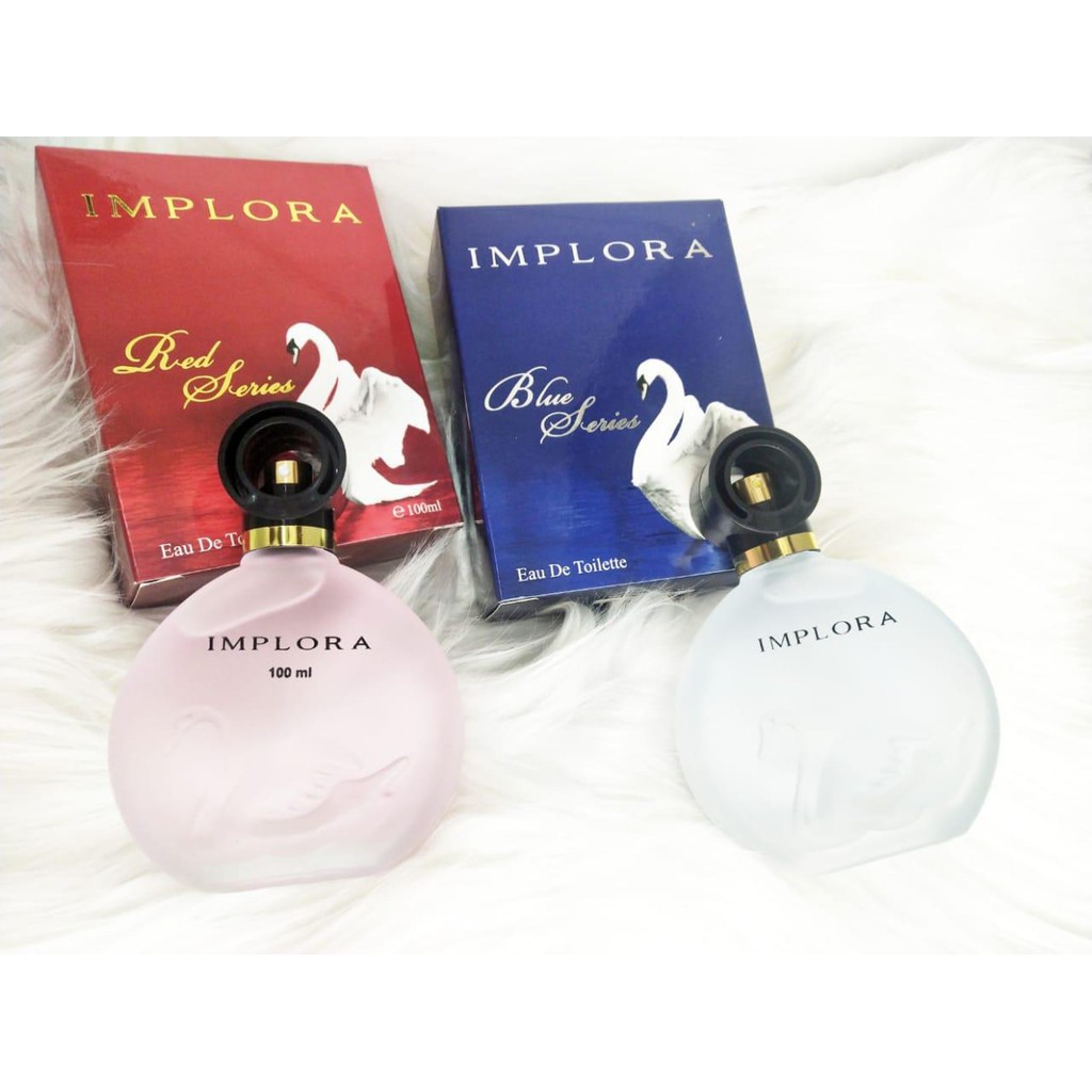 IMPLORA PARFUME SWAN SERIES PARFUM ANGSA IMPLORA EAU DE TOILETE GIRLSNEED77 ORIGINAL BPOM