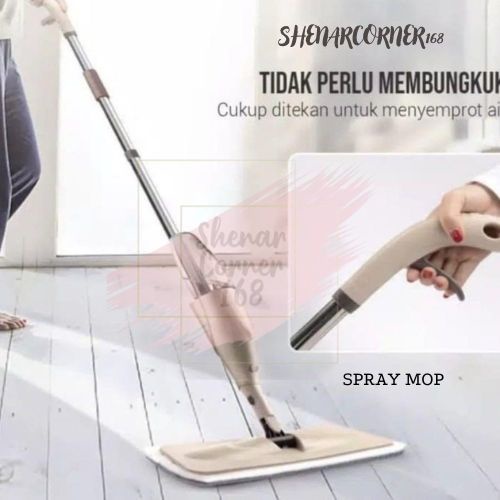 SHENAR SPRAY MOP ALAT PEL LANTAI SEMPROT MODERN/ KAIN PEL KAIN LAP PEMBERSIH LANTAI , SHENARCORNER168