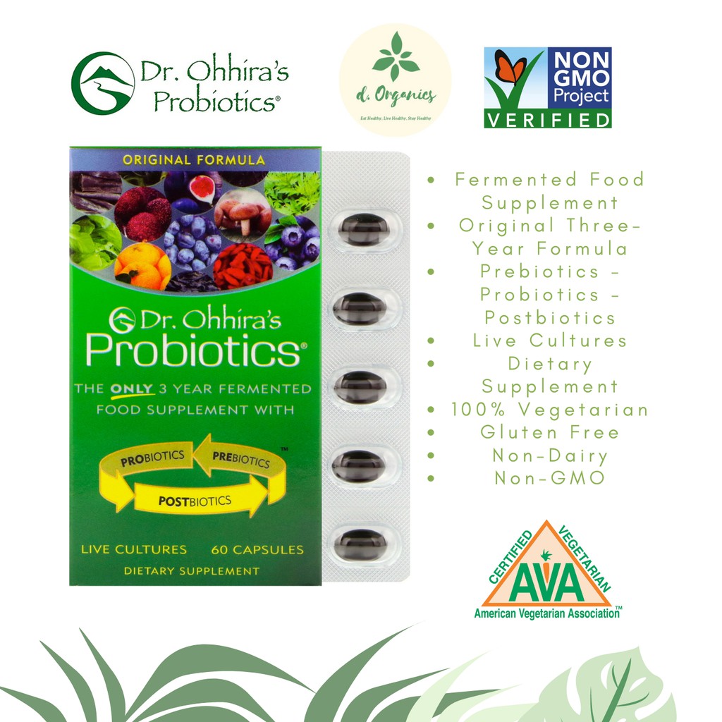 Dr. Ohhira's, Probiotics, Original Formula, 60 Capsules