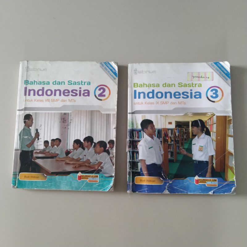 

Buku Bahasa Indonesia dan Sastra kelas 8 9 SMP Platinum Tiga Serangkai Bekas