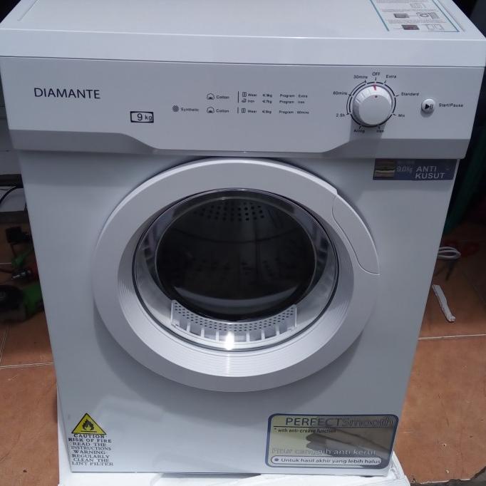 Mesin pengering / dryer Diamante 10,5kg full listrik / non konversi Termurah
