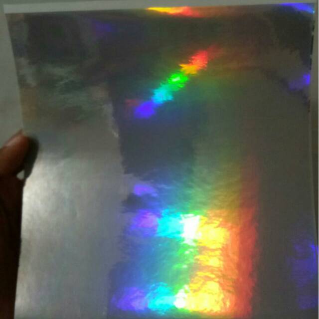

Bahan Stiker Hologram PELANGI