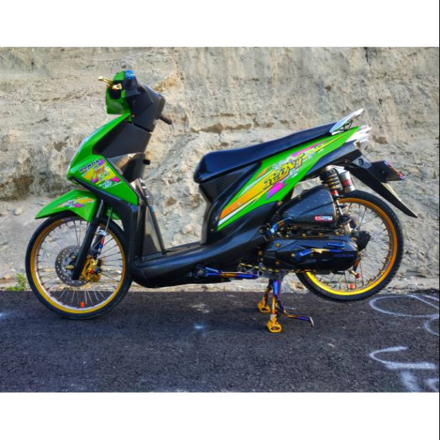 Striping Transparan Beat fi Icon