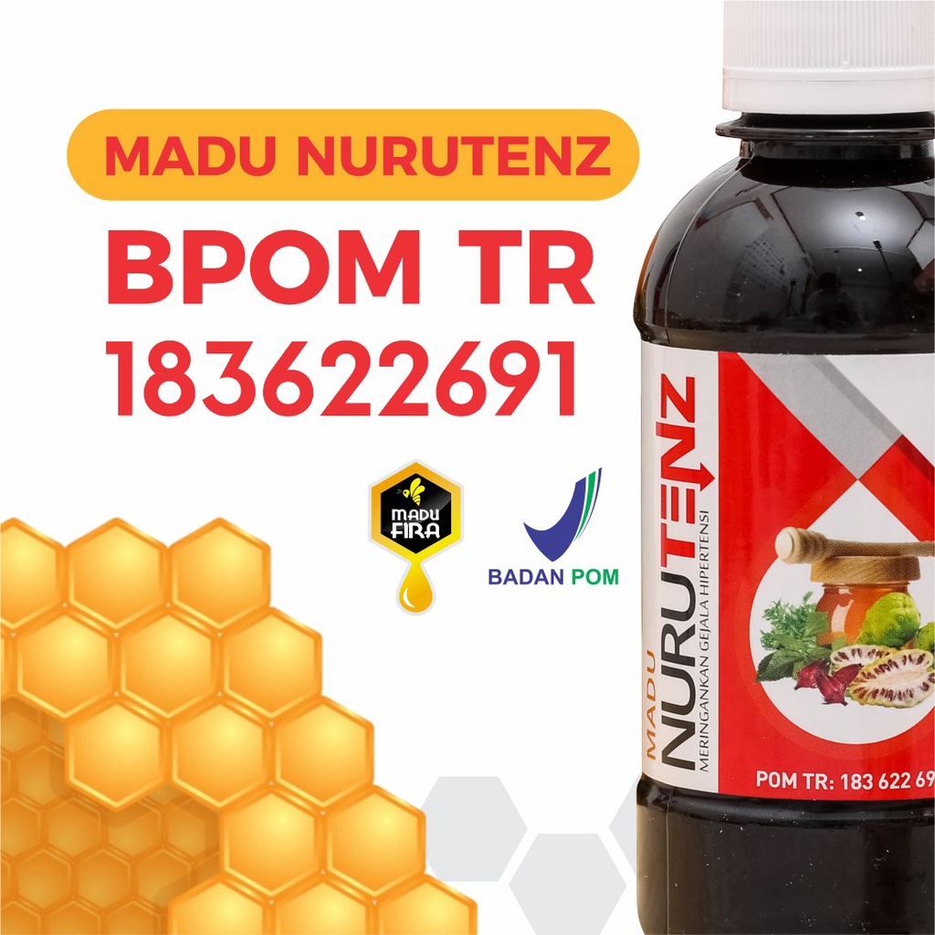 

Madu NURUTENZ Obat Herbal Penurun Tekanan Darah Tinggi Hipertensi Herbal Jantung Madu Nurutens