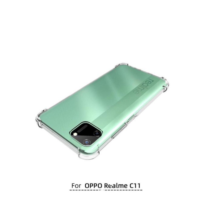 SOFT CASE ORIGINAL ANTI CRACK REALME C11 SILIKONE - CLEAR BENING