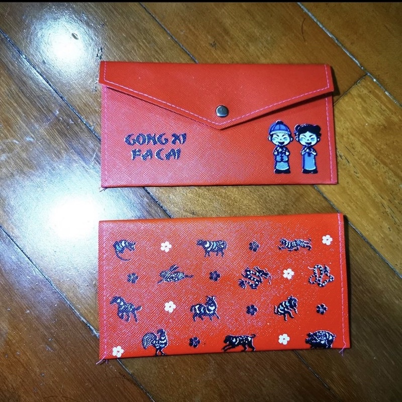 

Angpao imlek dompet kulit