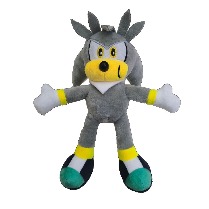 Mainan Boneka Stuffed Plush Sonic the Hedgehog 20CM Dengan Gantungan Kunci