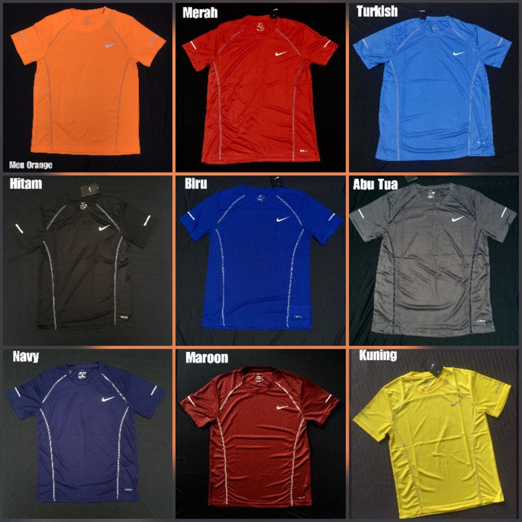  KAOS  JERSEY NIKE COWOK  LARI GYM FUTSAL  dll Shopee 