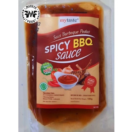 

my taste saus spicy barbeque 100gr