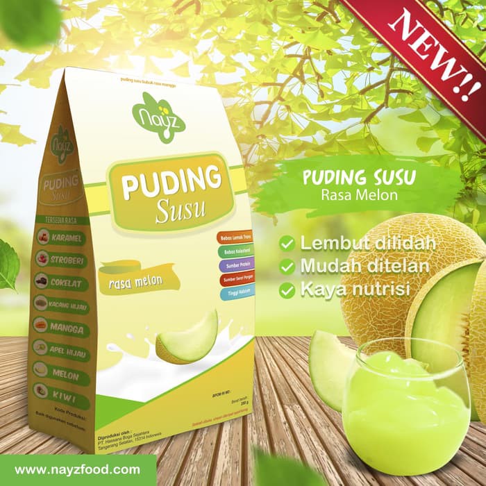 Nayz - Puding Susu Bubuk 200g