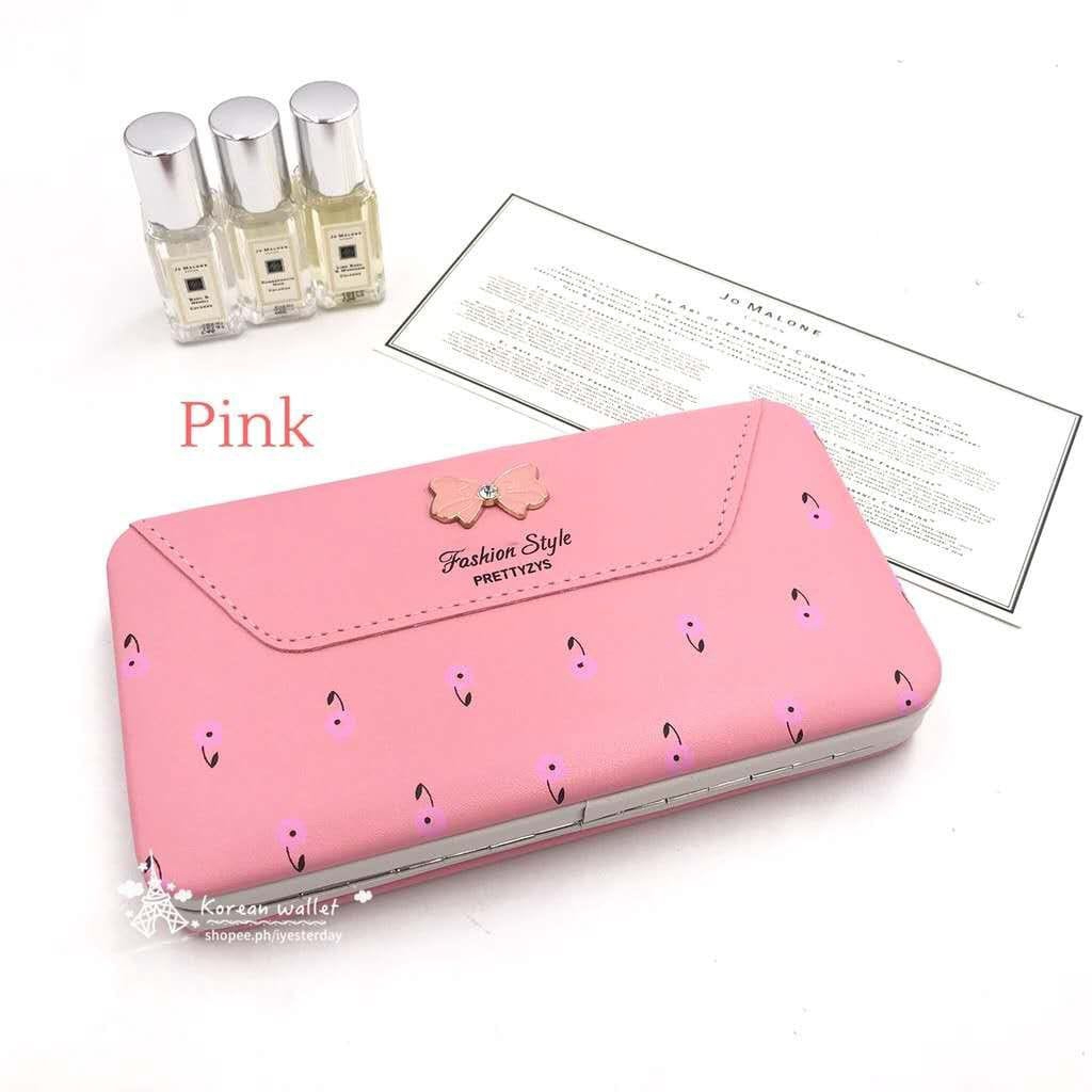 ♥TMALL88♥ Dompet Panjang Wanita Ellieth Korea Heel Style. Dompet Import Real Pict