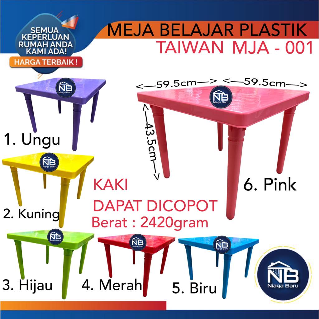 Meja Belajar Plastik Anak Taiwan Meja Paud Tk Meja Tulis Anak