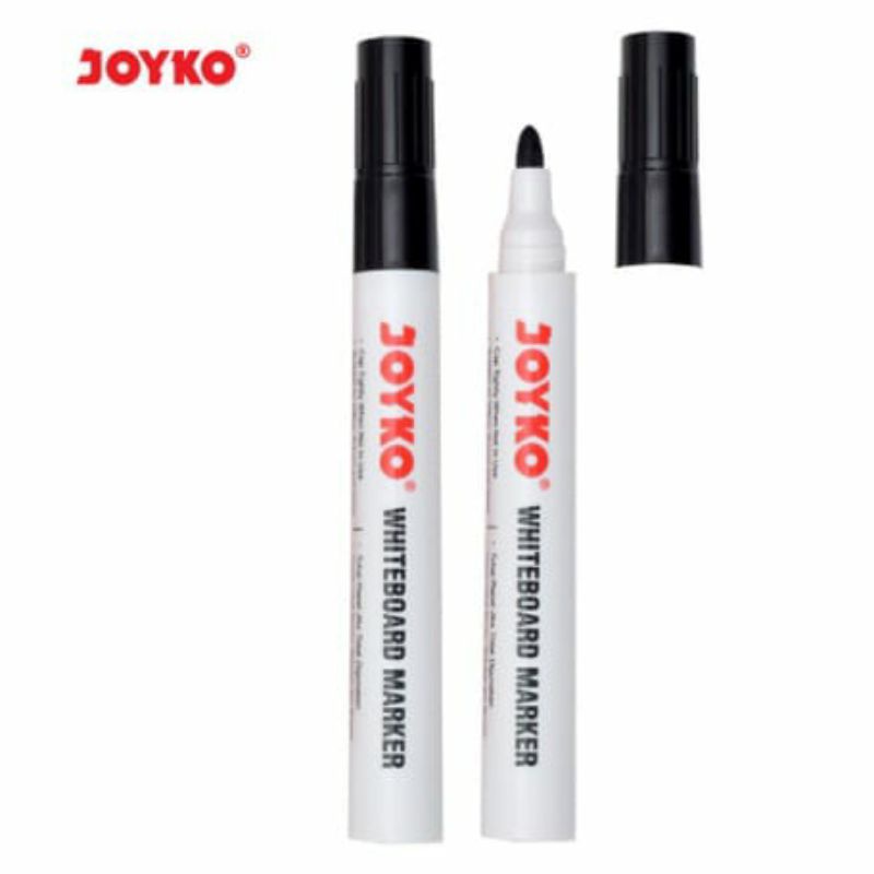 

Spidol Marker Whiteboard Joyko WM-28 Hitam (Pcs)