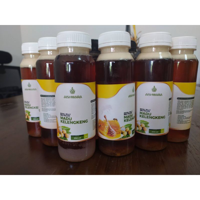 

Madu Klengkeng Royal Jelly & Bee pollen Aishwara