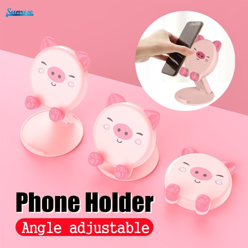 Stand Holder Hp Universal Portable Bisa Dilipat / Disesuaikan