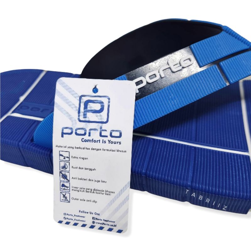 Sandal Porto Jepit Sandal Pria Porto model terbaru - Murah berkualitas