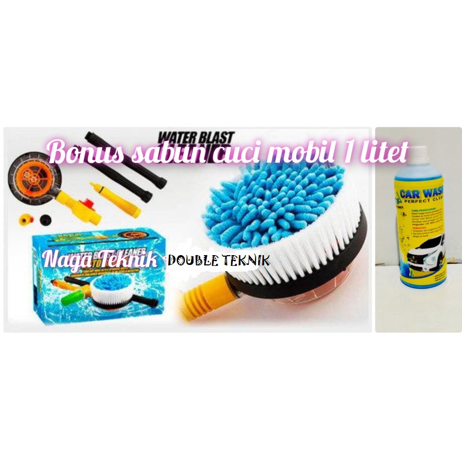 ALAT CUCI KENDARAAN MOTOR MOBIL TANPA LISTRIK BONUS SABUN CUCI 1 LITER