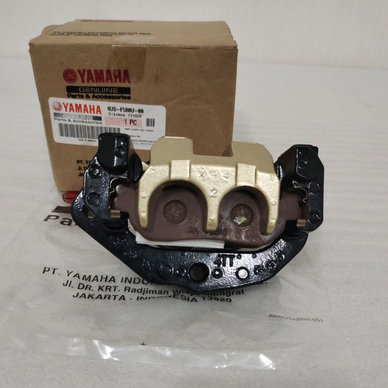 Caliper kaliper Assy Cakram Rem Depan Pala Babi Bawah YAMAHA FIZR F1ZR Force One Vega Jupiter Z 110c